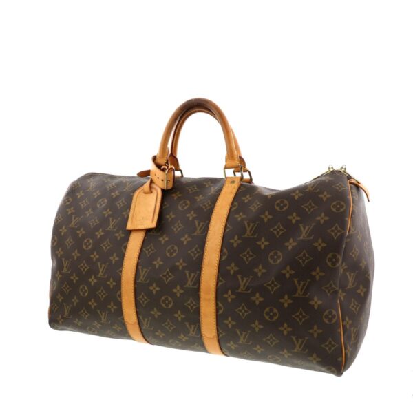 1240002012942 2 Louis Vuitton Keepall 50 Bag Monogram