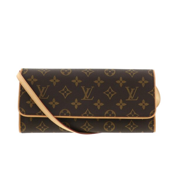 1240002013236 1 Louis Vuitton Pochette Twin GM Clutch Bag Monogram