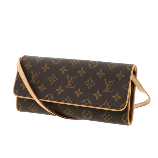 1240002013236 2 Louis Vuitton Pochette Twin GM Clutch Bag Monogram