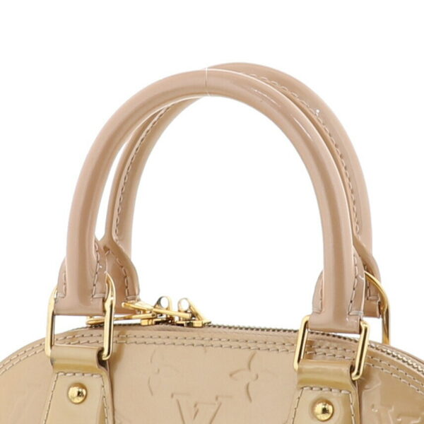 1240002013280 3 Louis Vuitton Alma BB Handbag Vernis Rose Angelique