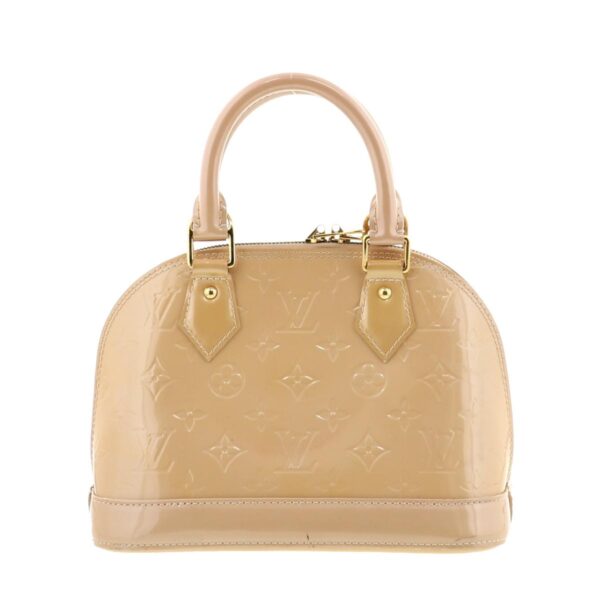 1240002013280 4 Louis Vuitton Alma BB Handbag Vernis Rose Angelique