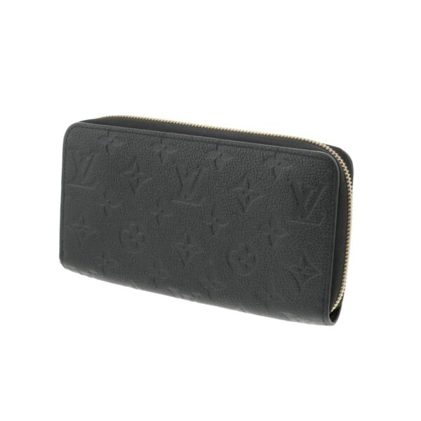 1240002013286 2 Louis Vuitton Jimmy Wallet Long Wallet Empreinte Noir