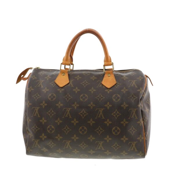 1240002013517 4 Louis Vuitton Speedy 30 Handbag Monogram Brown