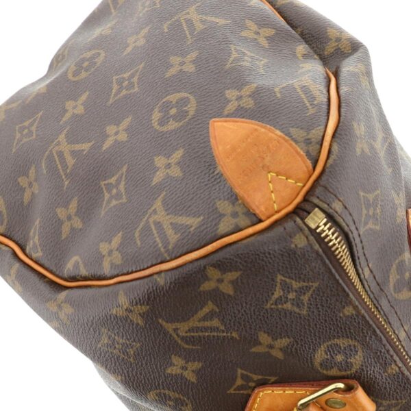 1240002013517 6 Louis Vuitton Speedy 30 Handbag Monogram Brown