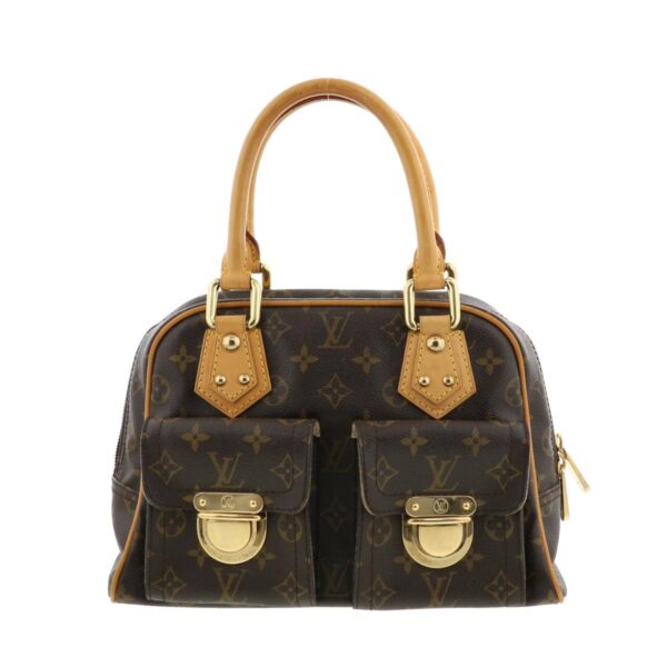 1240002013520 1 Louis Vuitton Manhattan PM Handbag Monogram Brown