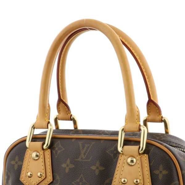 1240002013520 3 Louis Vuitton Manhattan PM Handbag Monogram Brown