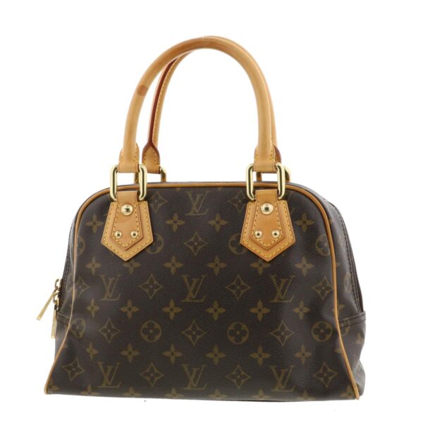 1240002013520 4 Louis Vuitton Manhattan PM Handbag Monogram Brown