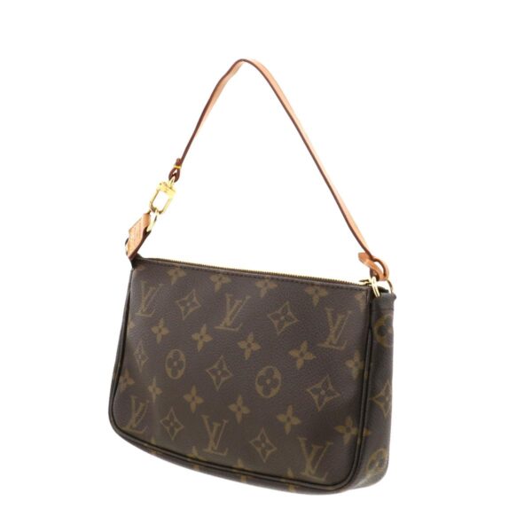 1240002013607 2 Louis Vuitton Pochette Accessory Clutch Monogram Brown