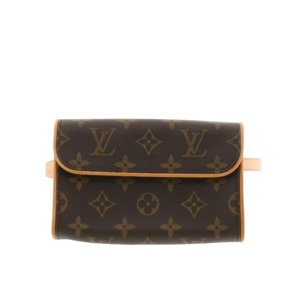 1240002013608 1 Louis Vuitton Pochette Florentine Waist Bag Monogram Brown