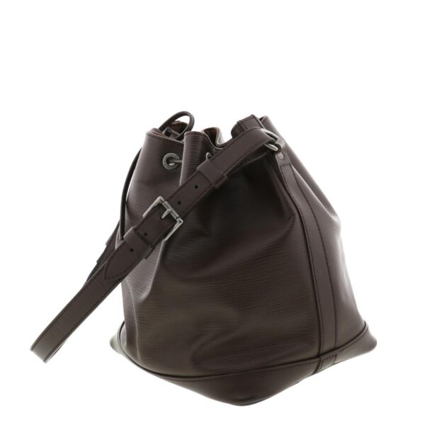 1240002013613 2 Louis Vuitton Petit Noe Drawstring Bag Epi Brown