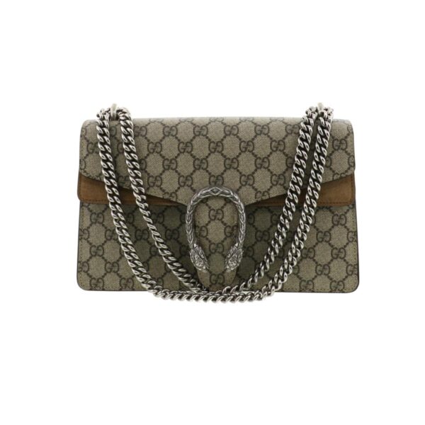 1240002013640 1 Gucci Dionysus GG Small Shoulder Bag Beige