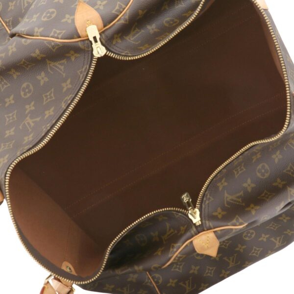 1240002013711 6 Louis Vuitton Keepall 55 Bag Monogram Brown