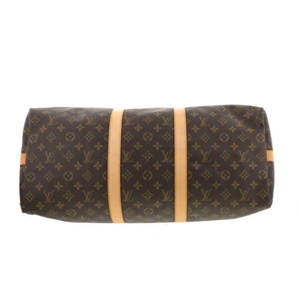 1240002013837 4 Louis Vuitton Keepall Bandolier 50 Bag Monogram