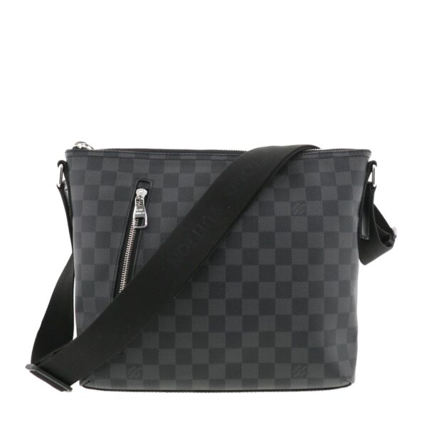 1240002014229 1 Louis Vuitton Mick PM Shoulder Bag Damier Graphite