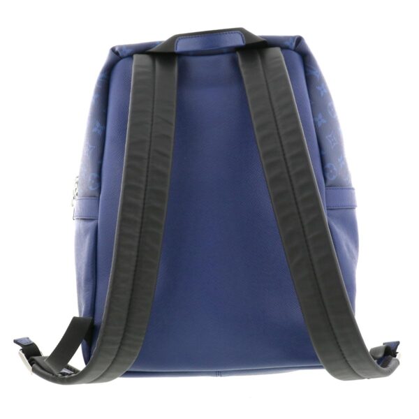 1240002014292 3 Louis Vuitton Discovery Backpack Monogram Taiga Cobalt