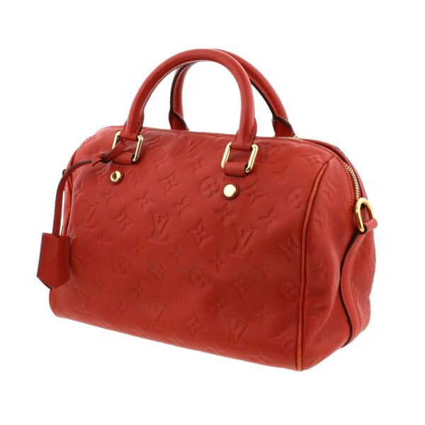 1240002014605 2 Louis Vuitton Speedy 25 Band Rail Bag Monogram Empreinte