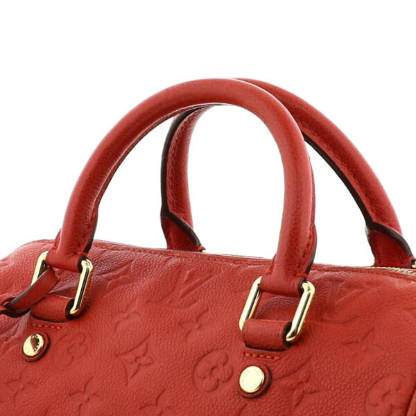 1240002014605 3 Louis Vuitton Speedy 25 Band Rail Bag Monogram Empreinte