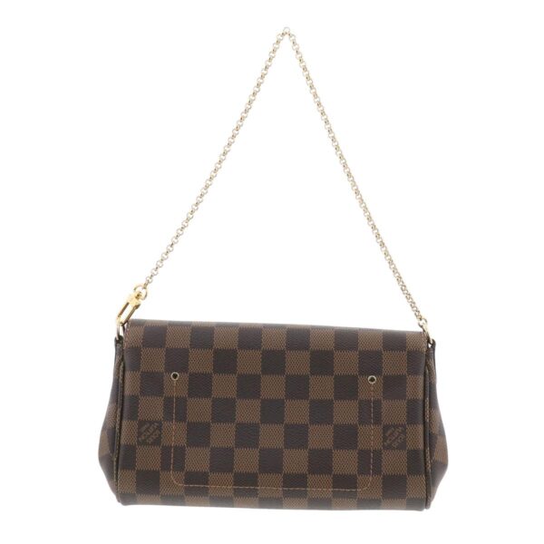 1240002014684 3 Louis Vuitton Favorite PM Shoulder Bag Damier Ebene