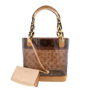 1240002014770 1 Louis Vuitton Reporter PM Shoulder Bag Monogram Canvas Brown Leather