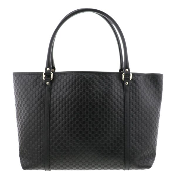 1240002015037 4 Gucci Micro Gucci Shima Tote Bag Black