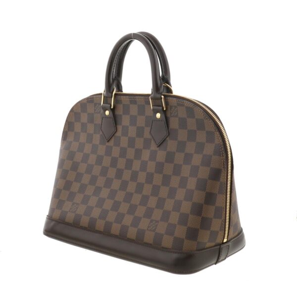 1240002015343 2 Louis Vuitton Alma Handbag Damier Ebene