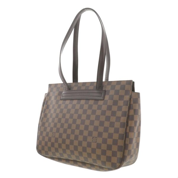 1240002015419 2 Louis Vuitton Parioli PM Shoulder Bag Damier Ebene Brown