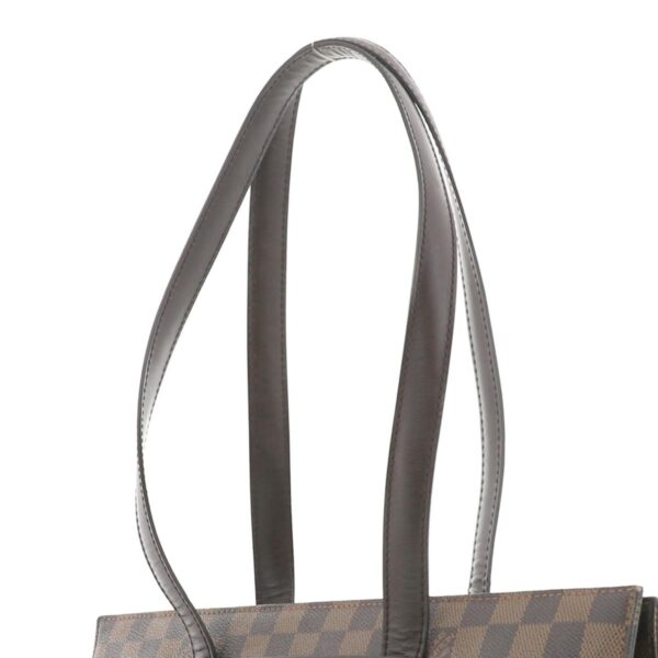 1240002015419 3 Louis Vuitton Parioli PM Shoulder Bag Damier Ebene Brown