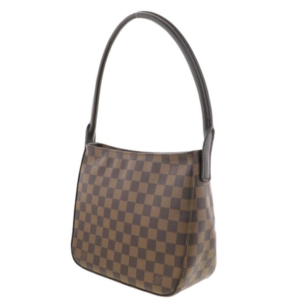 1240002015465 2 Louis Vuitton Luping MM Shoulder Bag Damier Eben