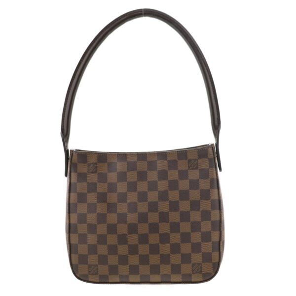 1240002015465 4 Louis Vuitton Luping MM Shoulder Bag Damier Eben