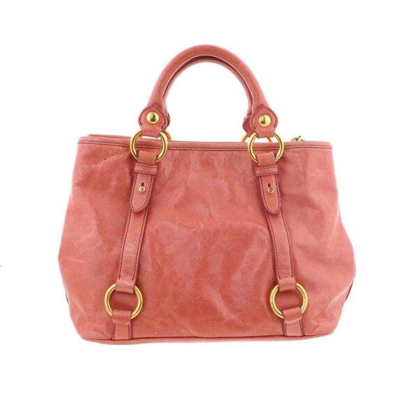 1240002015469 4 Miu Miu 2way Handbag Pink