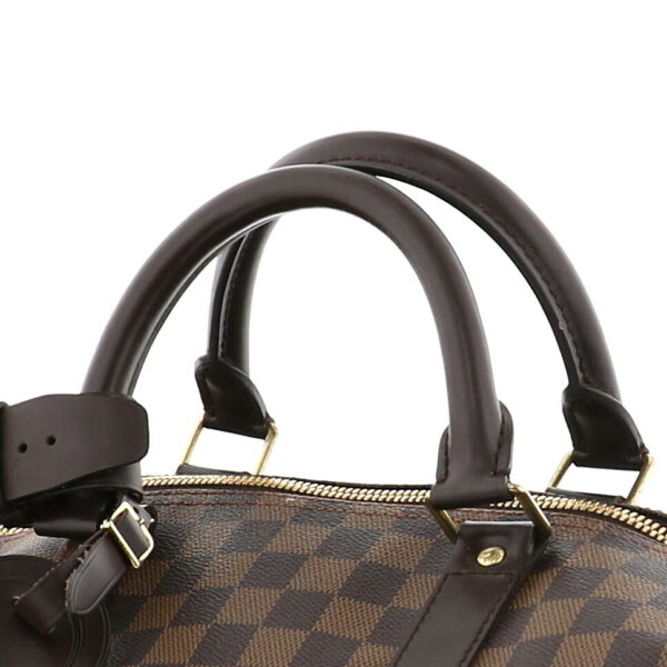 1240002015475 3 Louis Vuitton Keepall 50 Bag Damier Ebene