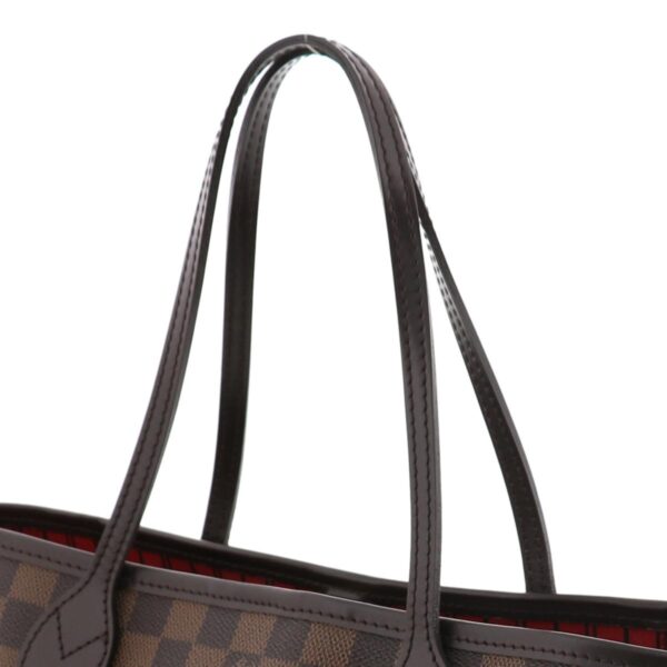 1240002015482 3 Louis Vuitton Neverfull PM Tote Bag Damier Ebene