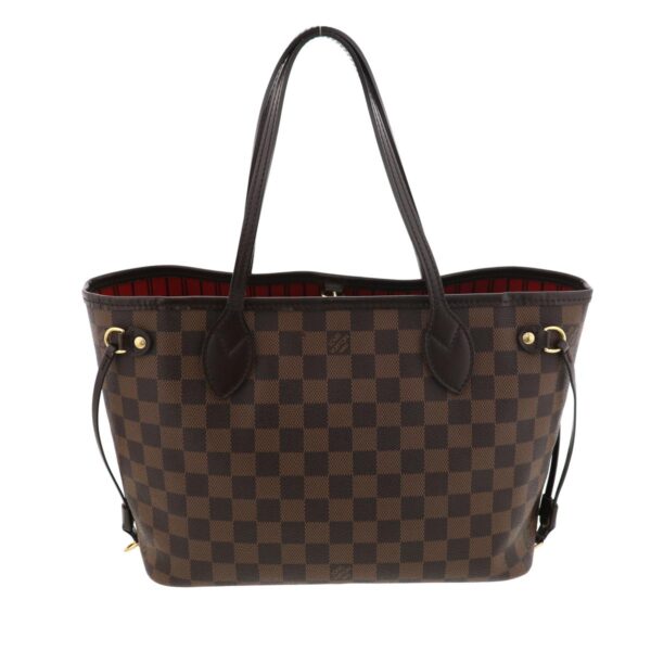 1240002015482 4 Louis Vuitton Neverfull PM Tote Bag Damier Ebene