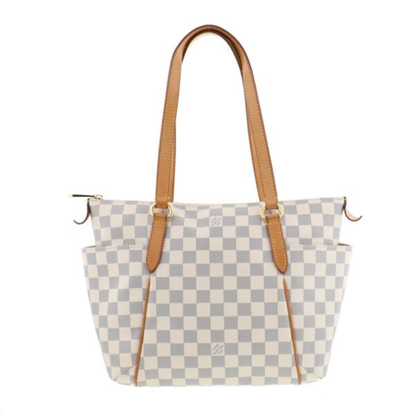 1240002015524 1 Louis Vuitton Totally PM Tote Bag Damier Azur