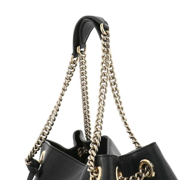 1240002015641 3 Gucci Soho Chain Shoulder Bag Black