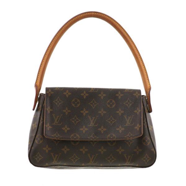 1240002015867 1 1 Louis Vuitton Mini Looping Messenger Bag Monogram Brown