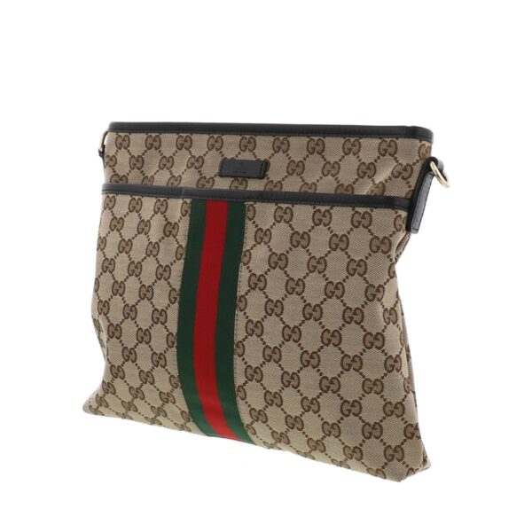 1240002015986 2 Gucci GG Canvas Shoulder Bag Beige