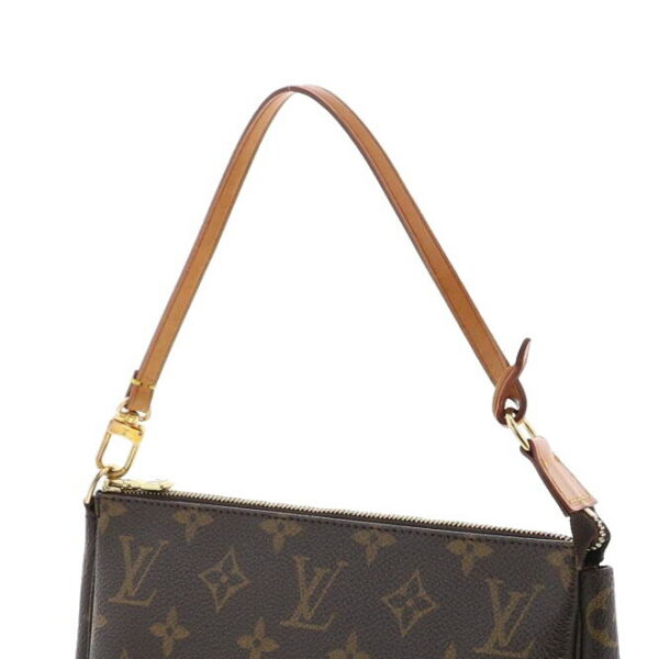 1240002016614 3 Louis Vuitton Pochette Accessory Bag Bag Pouch Clutch Monogram Brown