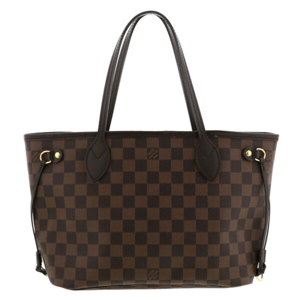 1240002016658 1 Louis Vuitton Neverfull PM Tote Bag Damier Ebene