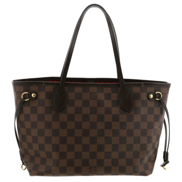 1240002016658 4 Louis Vuitton Neverfull PM Tote Bag Damier Ebene