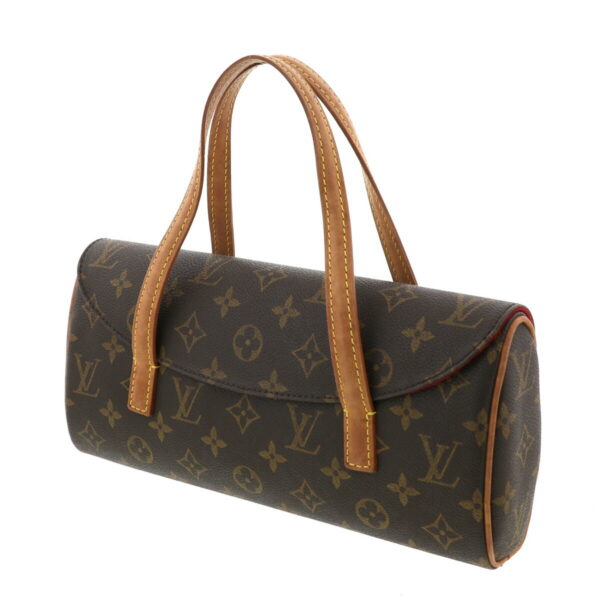 1240002016670 2 Louis Vuitton Sonatine Handbag Monogram Brown