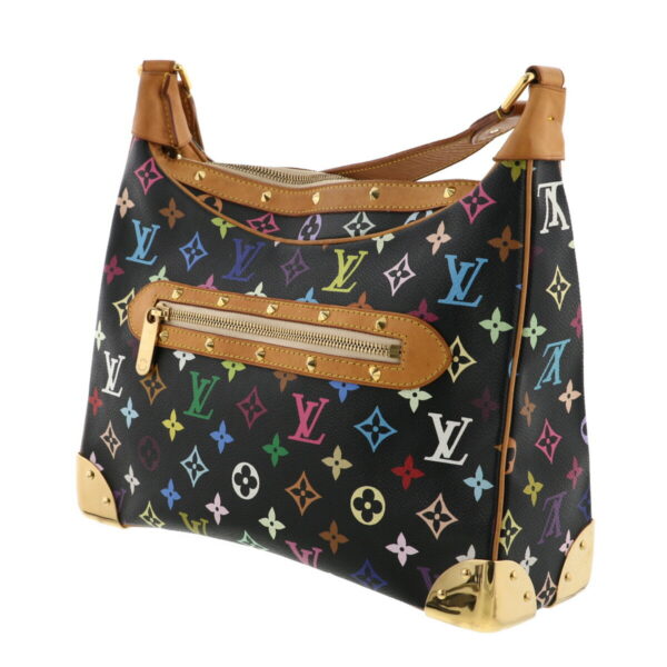 1240002016782 2 Louis Vuitton Brownie Shoulder Bag Monogram Multicolor Black