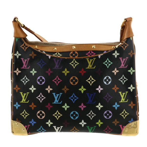 1240002016782 3 Louis Vuitton Brownie Shoulder Bag Monogram Multicolor Black