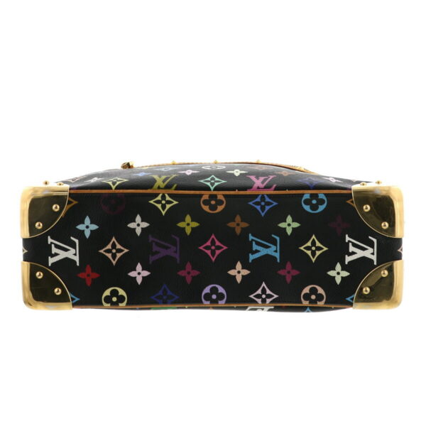 1240002016782 4 Louis Vuitton Brownie Shoulder Bag Monogram Multicolor Black