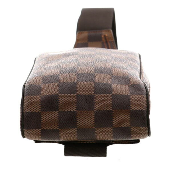 1240002016811 4 Louis Vuitton Jeronimos Waist Bag Damier Ebene Brown