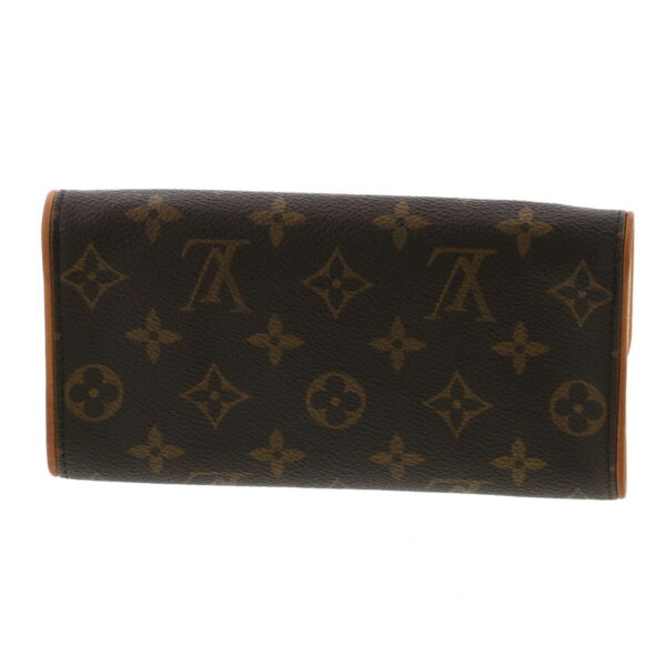 1240002016868 3 Louis Vuitton Pochette Twin PM Bag Monogram Brown