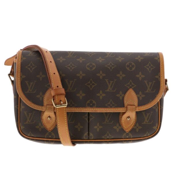 1240002016909 1 Louis Vuitton Gevesiel MM Shoulder Bag Monogram Brown