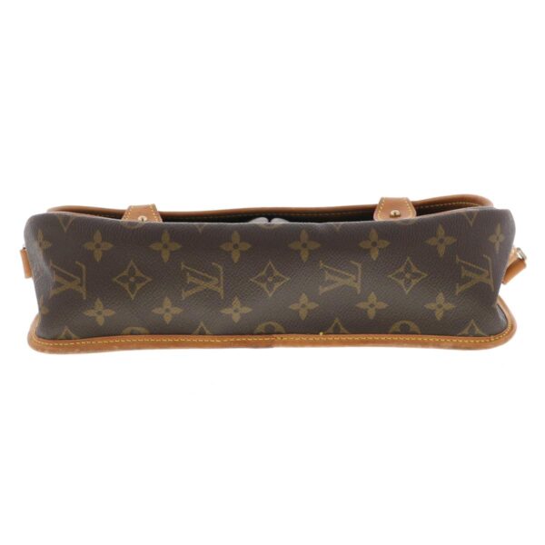 1240002016909 4 Louis Vuitton Gevesiel MM Shoulder Bag Monogram Brown