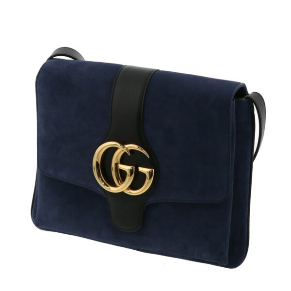 1240002016981 2 Gucci Allie Shoulder Bag Navy