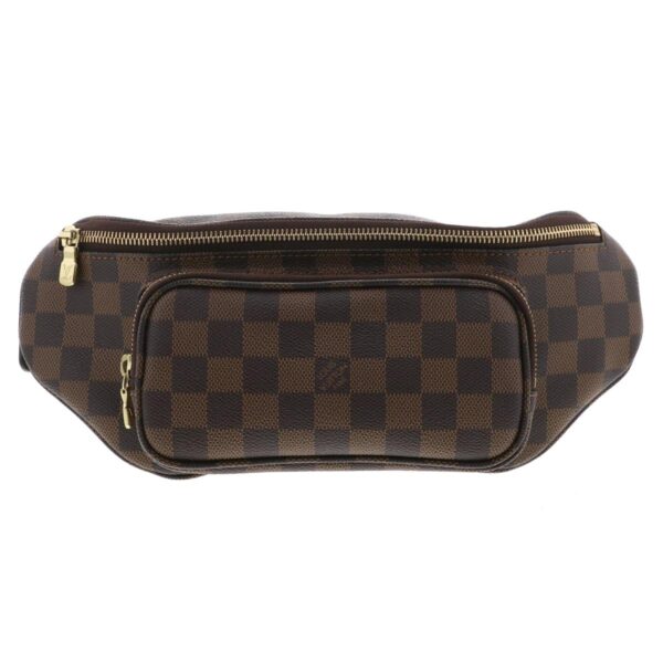 1240002017223 1 Louis Vuitton Melville Waist Body Bag Damier Ebene